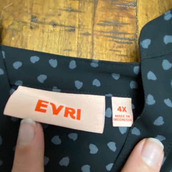 EVRI Plus Size Blouse - Picture 6 of 10